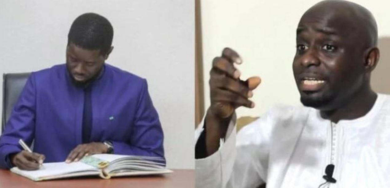Thierno Bocoum dénonce la convocation de l'Assemblée par Diomaye Faye : Thierno Bocoum dénonce la convocation de l'Assemblée par Diomaye Faye :