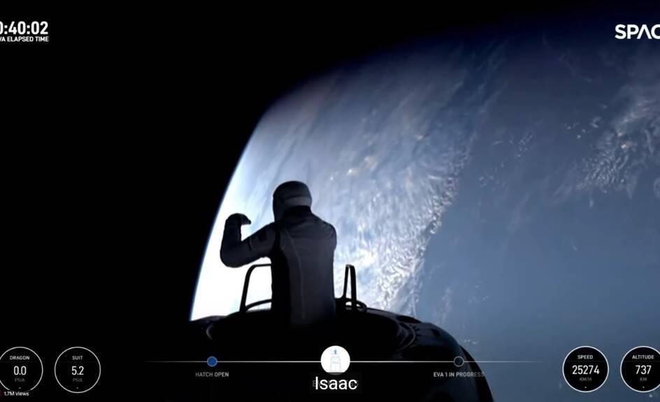L’équipage de SpaceX, “Polaris Dawn”, réalise la première sortie spatiale privée de l’histoire L’équipage de SpaceX, “Polaris Dawn”, réalise la première sortie spatiale privée de l’histoire