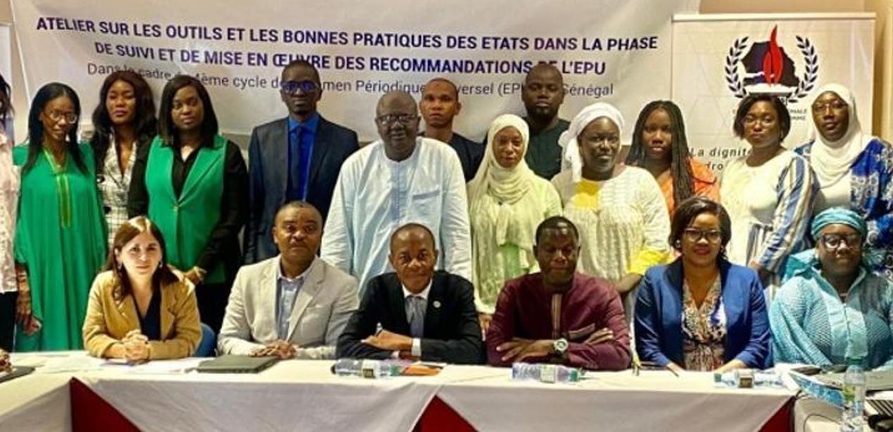 Les ateliers de renforcement des capacités organisés par la Commission Nationale des Droits de l'Homme du Sénégal, en partenariat avec UPR Info et la RADDHO, se poursuivent avec succès. Les ateliers de renforcement des capacités organisés par la Commission Nationale des Droits de l'Homme du Sénégal, en partenariat avec UPR Info et la RADDHO, se poursuivent avec succès.