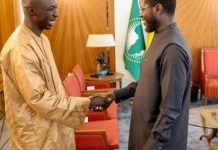 Audience : Khaby Lame Reçu au Palais par le Président Diomaye Faye Audience : Khaby Lame Reçu au Palais par le Président Diomaye Faye