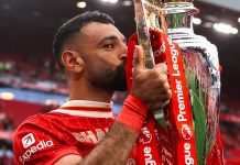 Liverpool: Mohamed Salah Marque But Historique (Vidéo) Liverpool: Mohamed Salah Marque But Historique (Vidéo)