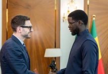 Bassirou Diomaye Faye Rencontre Alex Soros Héritier Bassirou Diomaye Faye Rencontre Alex Soros Héritier