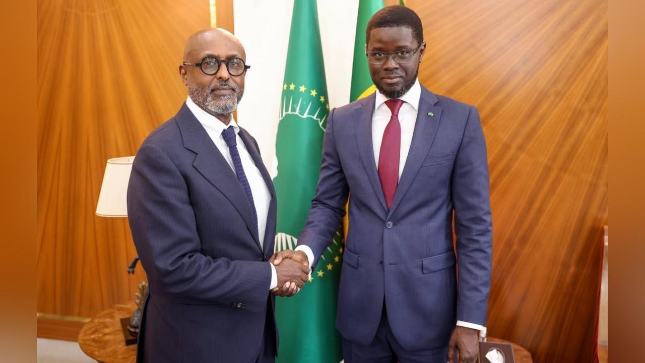 Audience au Palais avec le Pr. Diomaye du FMI Audience au Palais avec le Pr. Diomaye du FMI