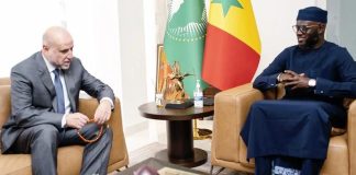 Envoyé Spécial Palestinien Reçu par El Malick Ndiaye Envoyé Spécial Palestinien Reçu par El Malick Ndiaye