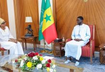 Présidente du Conseil Constitutionnel Rencontrée par le Chef Présidente du Conseil Constitutionnel Rencontrée par le Chef