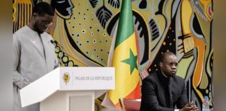 Démission Présentée à Ousmane Sonko Démission Présentée à Ousmane Sonko