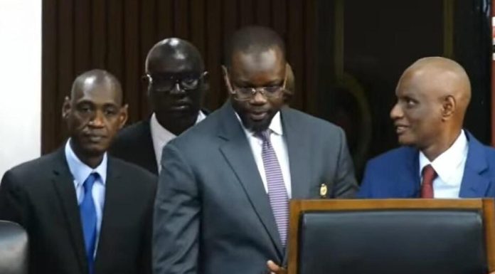 Ousmane Sonko Élu Président de L’Assemblée Nationale Ousmane Sonko Élu Président de L'Assemblée Nationale