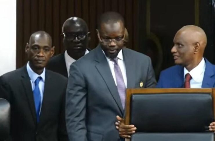 Ousmane Sonko Élu Président de L’Assemblée Nationale Ousmane Sonko Élu Président de L'Assemblée Nationale