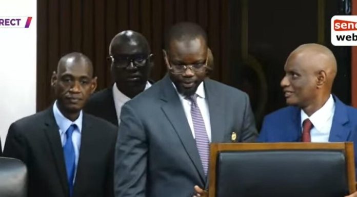 Ousmane Sonko Élu Président de L’Assemblée Nationale Ousmane Sonko Élu Président de L'Assemblée Nationale