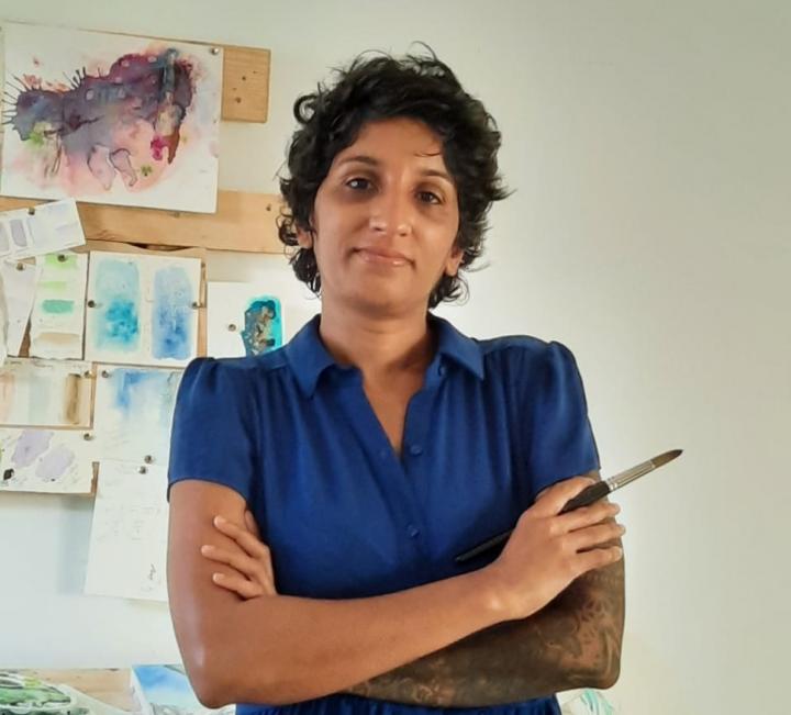 Art - Meet Mala, a mixed media watercolour artist hoping to inspire colourful dreaminess into our worlds Art - Meet Mala, a mixed media watercolour artist hoping to inspire colourful dreaminess into our worlds