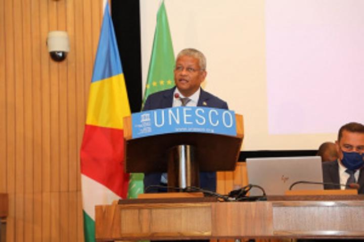 Seychelles' President asks UNESCO Africa to give greater consideration to small island developing states Seychelles' President asks UNESCO Africa to give greater consideration to small island developing states