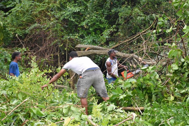 Hot spot cleared at Au Cap Hot spot cleared at Au Cap
