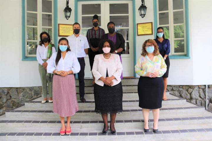 South African HC pays courtesy call on foreign affairs principal