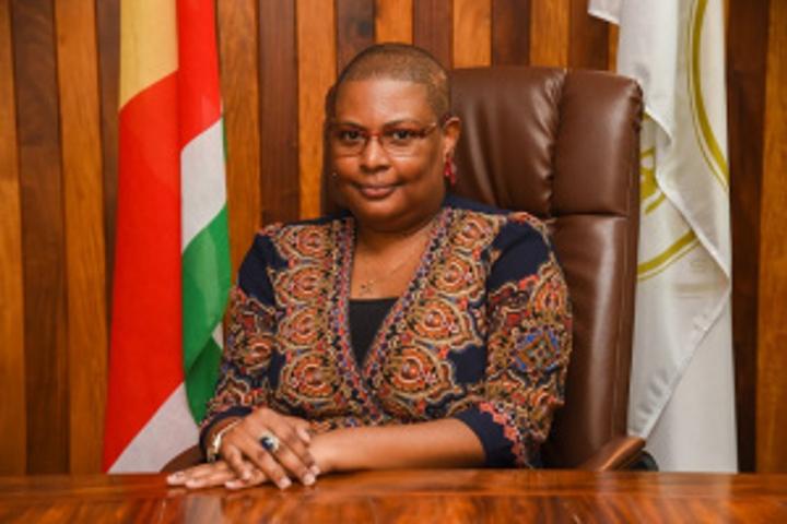 Seychelles' Central Bank governor receives Global Women Achievers Award – A reflection of great team work at CBS, she says Seychelles' Central Bank governor receives Global Women Achievers Award – A reflection of great team work at CBS, she says