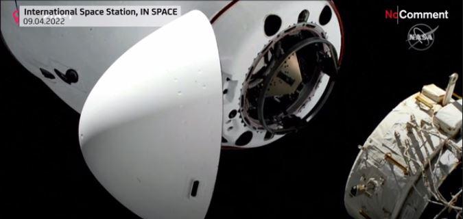 First private mission docks at International Space Station First private mission docks at International Space Station