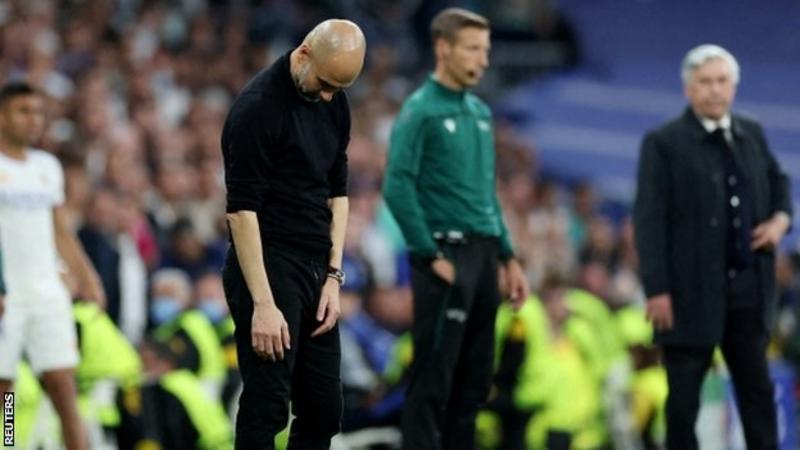 Manchester City: Champions League exit 'not a failure', says manager Pep Guardiola Manchester City: Champions League exit 'not a failure', says manager Pep Guardiola