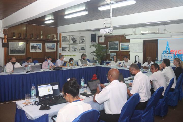 Stakeholders discuss new concept design for port rehabilitation project Stakeholders discuss new concept design for port rehabilitation project
