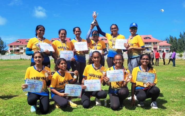 Cricket: Inaugural National Day Women’s Premier League T10 tournament Narayan XI winners Cricket: Inaugural National Day Women’s Premier League T10 tournament Narayan XI winners