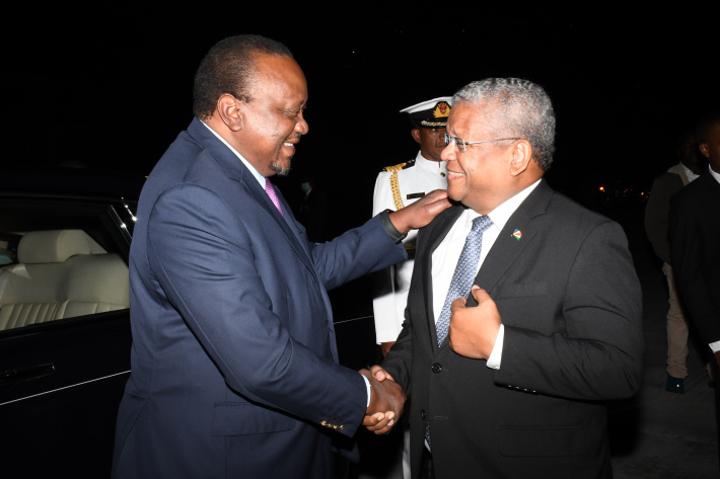 End of Kenyan President Uhuru Kenyatta’s state visit End of Kenyan President Uhuru Kenyatta’s state visit