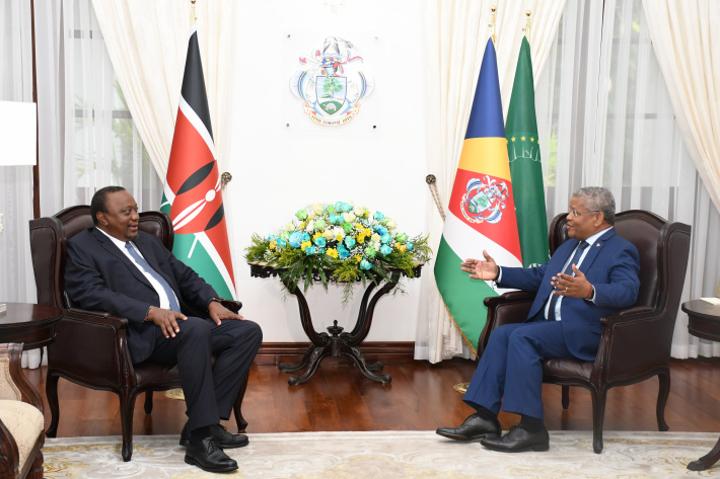 Official State visit of Kenyan President, Uhuru Kenyatta Official State visit of Kenyan President, Uhuru Kenyatta