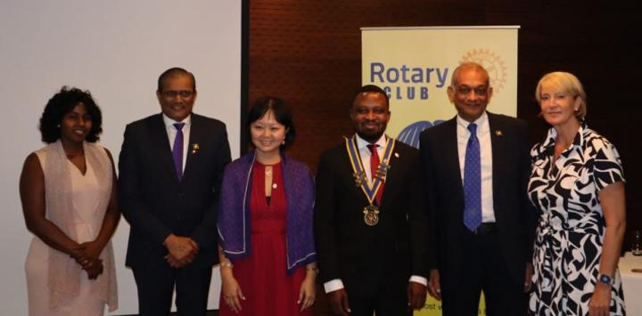 Rotary Club of Victoria Coco De Mer has new leadership Rotary Club of Victoria Coco De Mer has new leadership