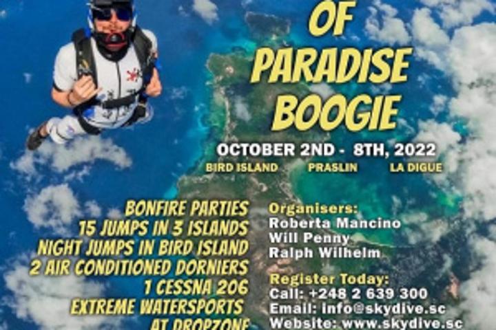 Seychelles to host 4th international skydiving event in October Seychelles to host 4th international skydiving event in October