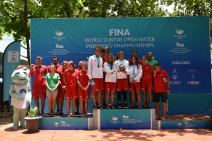 USA and Hungary dominate FINA world junior swimming championship in Seychelles USA and Hungary dominate FINA world junior swimming championship in Seychelles