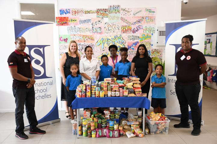 ISS donates food items to Red Cross Society of Seychelles ISS donates food items to Red Cross Society of Seychelles