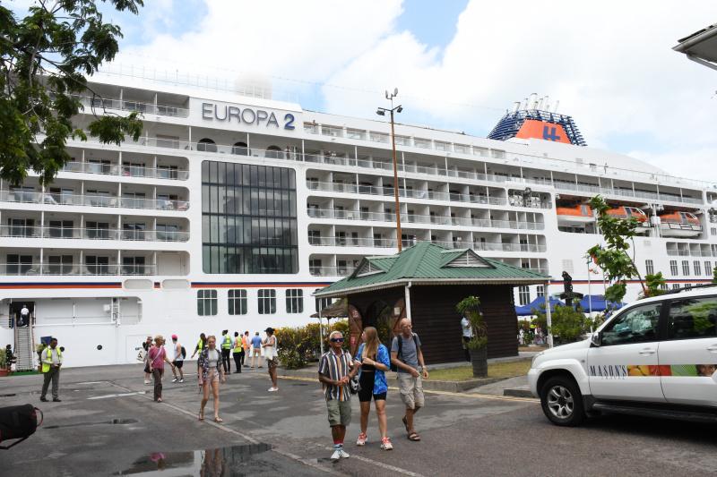 Seychelles welcomes first cruise ship for 2022-23 season Seychelles welcomes first cruise ship for 2022-23 season