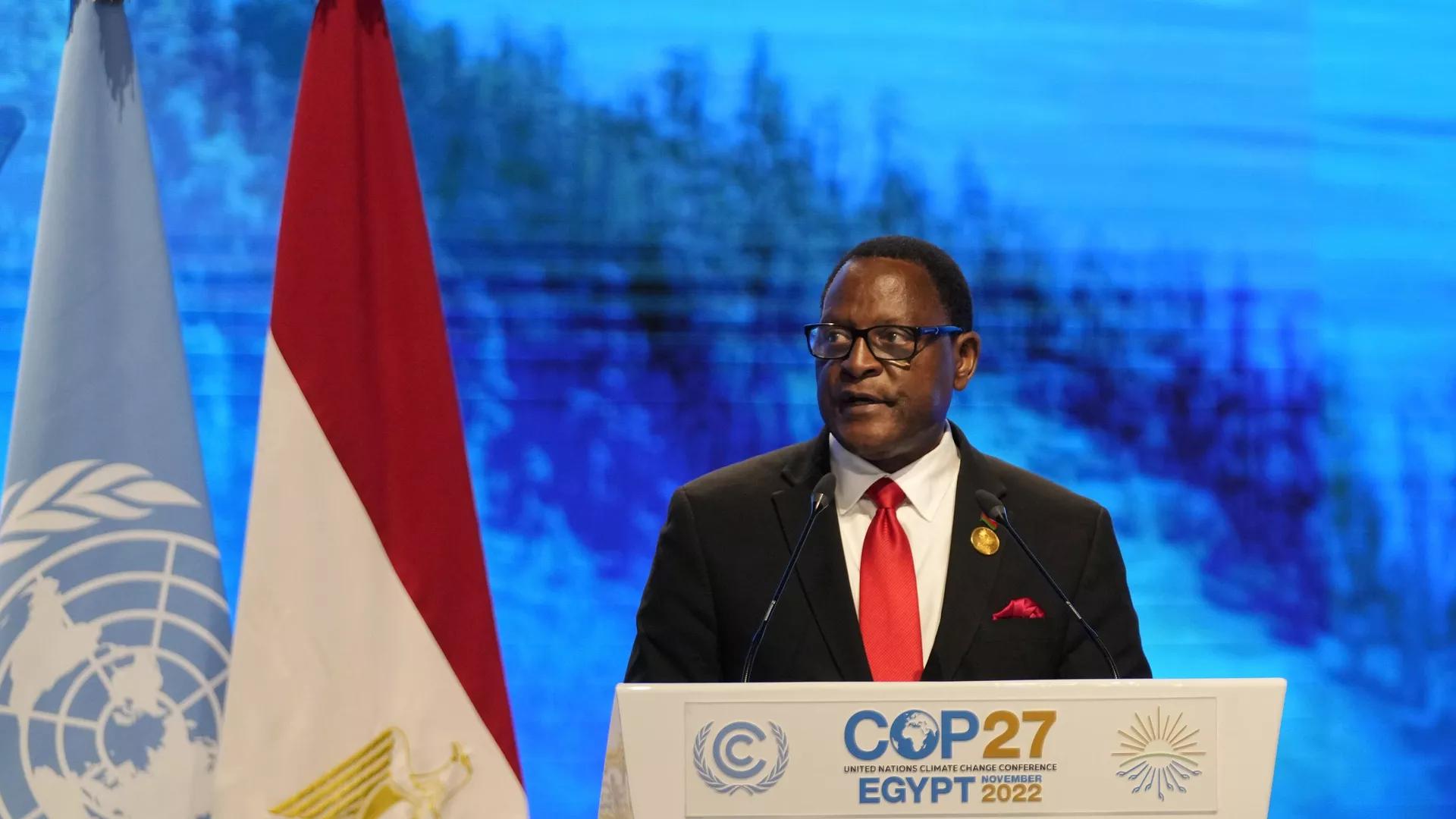 Malawi President: Reparations for Environmental Damages From Developed Nations 'Not Charity' Malawi President: Reparations for Environmental Damages From Developed Nations 'Not Charity'