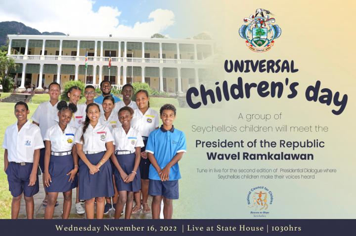 State House to host second ‘Presidential Dialogue’ to commemorate the United Nations Universal Children’s Day State House to host second ‘Presidential Dialogue’ to commemorate the United Nations Universal Children’s Day