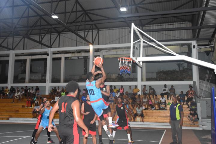 Basketball: Men’s division two play-offs final – Game 1 Basketball: Men’s division two play-offs final – Game 1