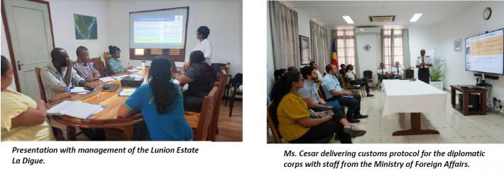 SRC extends its tax and customs education campaign to various entities across Seychelles SRC extends its tax and customs education campaign to various entities across Seychelles