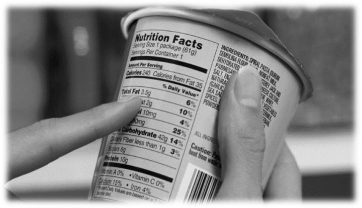 Knowing what’s on your food labels Knowing what’s on your food labels