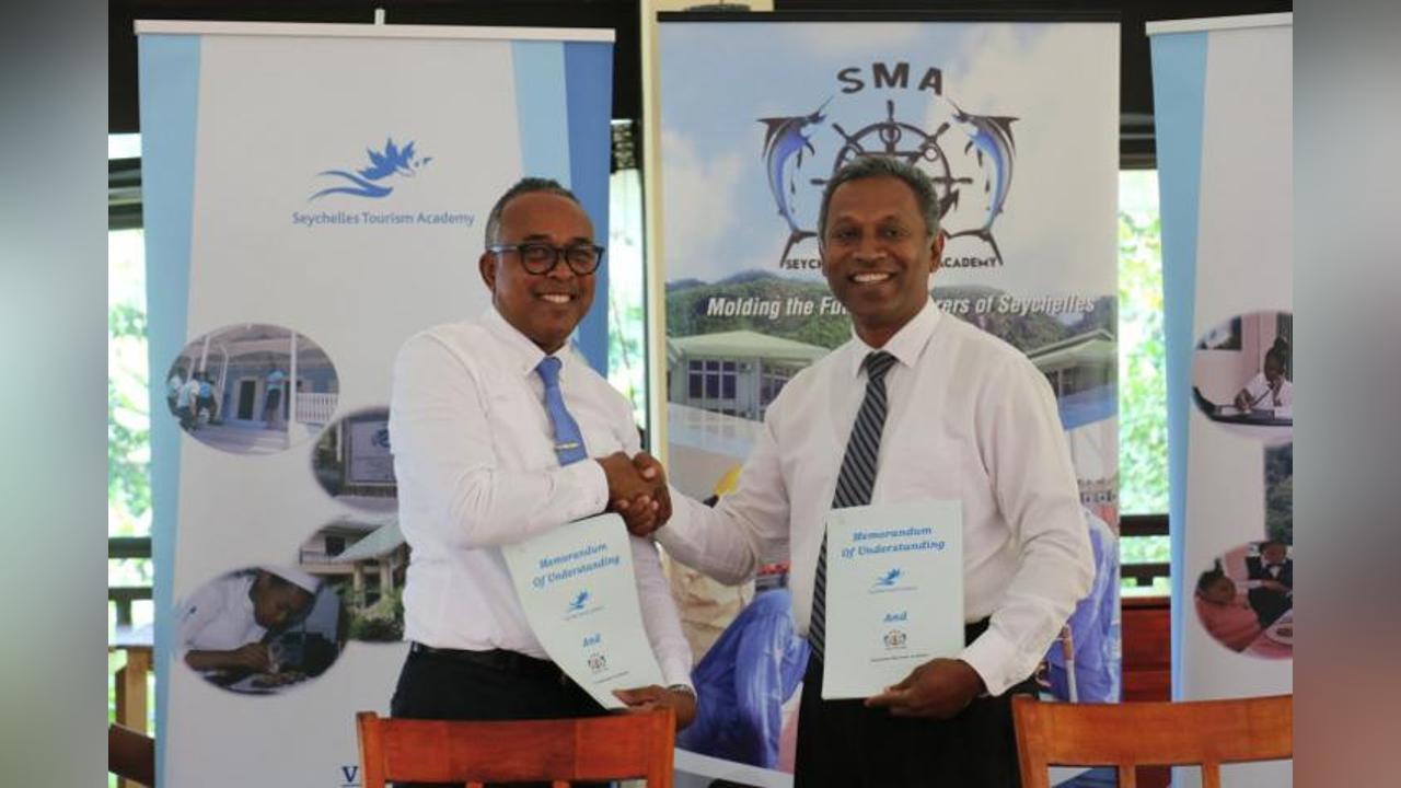 Tourism and Maritime academies sign MoU Tourism and Maritime academies sign MoU