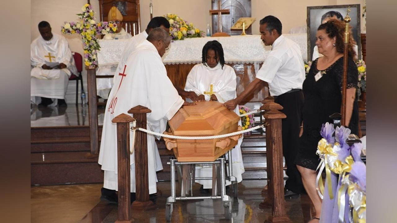 Seychelles' Archbishop Emeritus French Chang-Him laid to rest Seychelles' Archbishop Emeritus French Chang-Him laid to rest