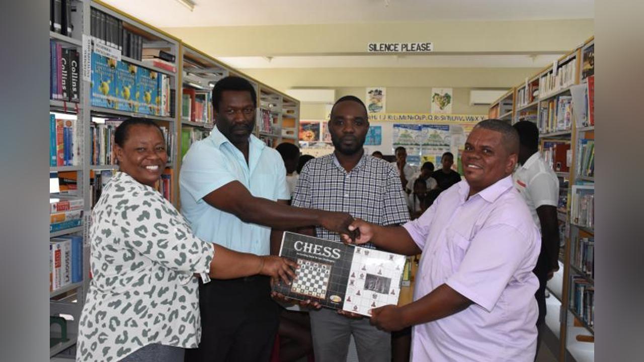 Chess Perseverance secondary school receives equipment from SCF Chess Perseverance secondary school receives equipment from SCF
