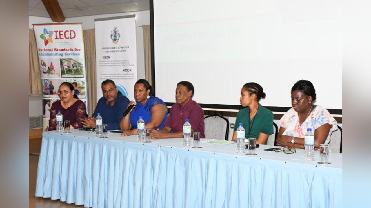 IECD presents evaluation of the National Action Plan ECCE 2021-2022 IECD presents evaluation of the National Action Plan ECCE 2021-2022