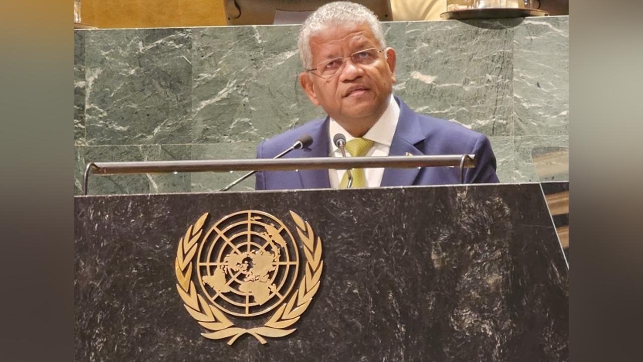 UNGA General Debate: Seychelles' President says vision of a better world can be achieved through collective action UNGA General Debate: Seychelles' President says vision of a better world can be achieved through collective action