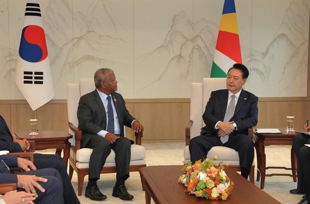 Korea-Africa Summit: Seychelles makes urgent plea for support to African nations' response to climate change Korea-Africa Summit: Seychelles makes urgent plea for support to African nations' response to climate change