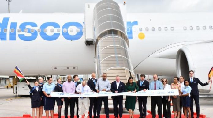 Discover Airlines’ inaugural flight Discover Airlines’ inaugural flight