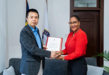 Chinese delegation pays courtesy call on LGB Sylvanne Lemiel Chinese delegation pays courtesy call on LGB Sylvanne Lemiel