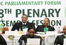 Curtain draws on SADC PF’s 58th Plenary Curtain draws on SADC PF’s 58th Plenary