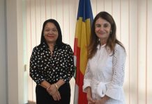 French Ambassador received by Minister Laporte French Ambassador received by Minister Laporte