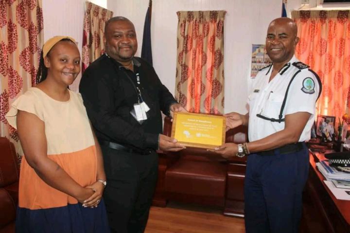 Seychelles Police Unit Wins ARINSA Award of Excellence