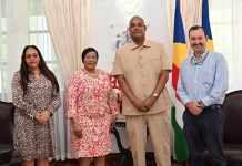 President Herminie Pledges Support for IECD Institute President Herminie Pledges Support for IECD Institute