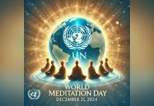 United Nations holds first World Meditation Day United Nations holds first World Meditation Day
