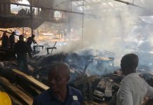 Large fire destroys property at Freetown’s central district