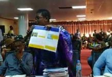 Freetown Mayor Aki-Sawyerr yesterday stood tall in the country’s male dominated Parliament Freetown Mayor Aki-Sawyerr yesterday stood tall in the country’s male dominated Parliament