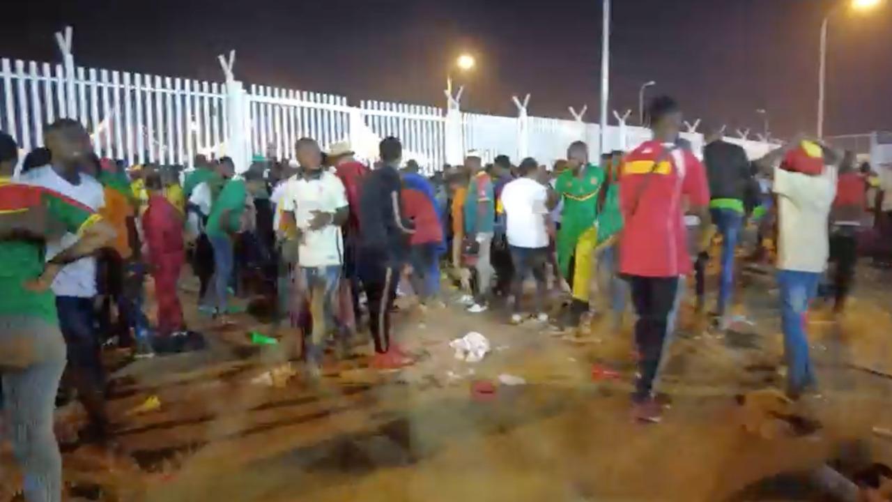 Deadly crush at stadium during Africa Cup of Nations match in Cameroon